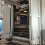 Four Fold Crane Way Door with Dual Bottom Mount Operator, fourth floor access side