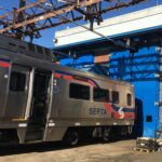 Four Fold Door for SEPTA with Catenary Cut Out