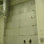 Vertical Lift Steel 6-Leaf Door, 40' x 60' with Pneumatic Seals, US Space Program